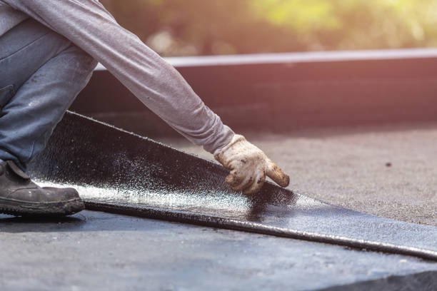 Professional Waterproofing technician working in Okauchee, WI